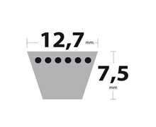[LA46] Courroie transmission Orec HR660, SA-46, 896122004602, SA46, 89-6122-004601