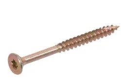 [SPT6150P100] Vis pour panneau d'aggloméré Ø 6x150 mm TX30 à tête fraisée acier, SPT6150P100