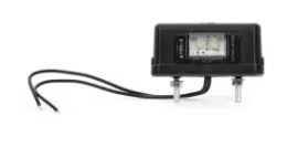 [la41003] Plaque d'immatriculation - lampe, la41003