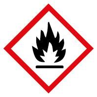 [000485] autocollant, , B24-100, LS474, M400125, B31-110 152, JB-DECAL-safety-Ontvlambaar, M500327, B37-110 152