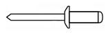 [000824] rivet, , LS626, B13-90 036, B31-110 281, B37-110 281