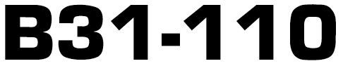[000927] autocollant, , B31-110 72, JB-DECAL-B31-110, B37-110 72