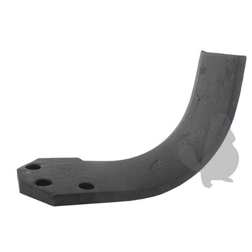 [140-7455L] Couteau de fraise gauche pour fraise arrière adaptable sur CARRARO - L: 185mm. Type labour., 1407455L, 140-7455L
