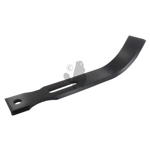 [140-4165] Couteau de fraise universel réversible pour motobineuse - L: 240 mm. Type bineur., 1404165, 140-4165