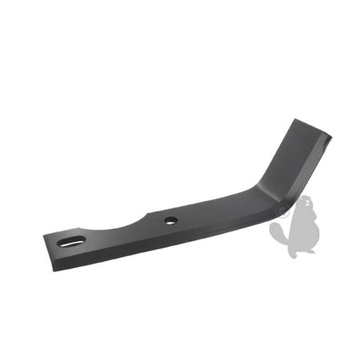 [140-4140R] Couteau de fraise droit pour motobineuse adaptable sur STAFOR PILOTE88 - L: 210mm. Type sarcleur., 1404140R, 140-4140R
