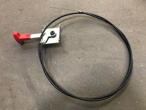 [003102] papillon et câble assemblés JB (rouge) B24-100, B24-100