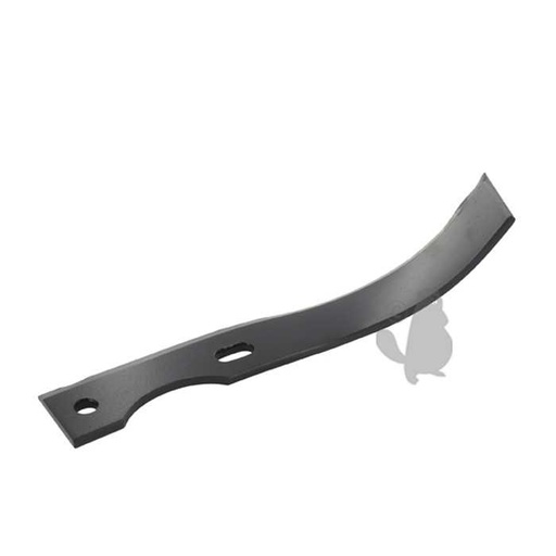 [140-4141L] Couteau de fraise gauche pour motobineuse adaptable sur STAFOR PILOTE88 - L: 205mm. Type bêche., 1404141L, 140-4141L
