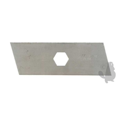 [2018430] Couteau de scarificateur adaptable pour SOLO électrique 516 et thermique 518 - L: 130mm diam : 20 3, 1306687, 130-6687