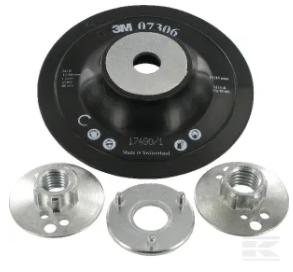 [07306] Plateau support pour disques en fibre 115mm - M14, 07306