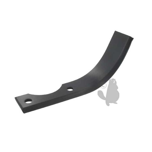 [140-4107R] Couteau de fraise droit pour motobineuse adaptable sur BOUYER - L: 200mm. Type labour., 1404107R, 140-4107R