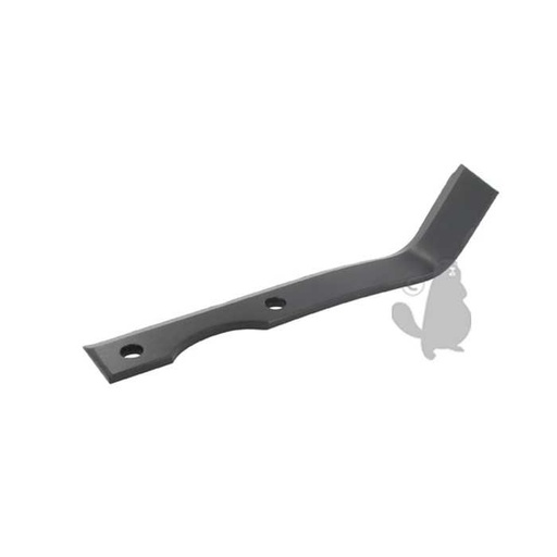[140-4123L] Couteau de fraise gauche pour motobineuse adaptable sur MOTOSTANDARD - L: 195mm. Type sarcleur., 1404123L, 140-4123L