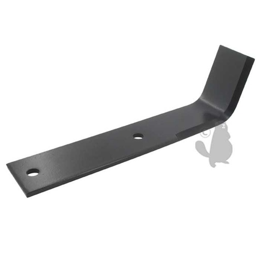 [140-4135R] Couteau de fraise droit pour motobineuse adaptable sur STAUB - L: 260mm. Type sarcleur., 1404135R, 140-4135R