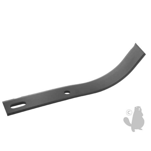 [140-4088L] Couteau de fraise universel gauche pour motobineuse - L: 230mm. Type labour., 1404088L, 140-4088L