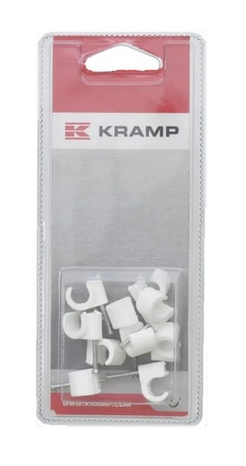 [KREM366521P010] Fixation murale pour câble 8-10mm (10x)