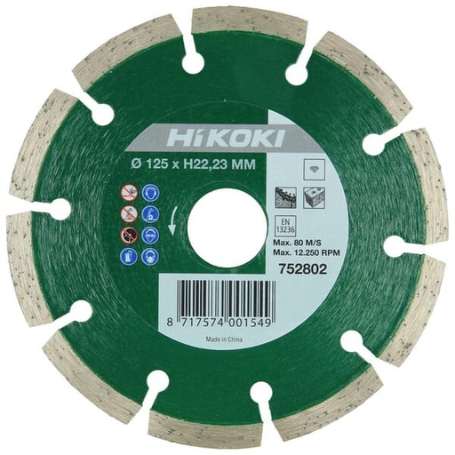 [752802] Disque diamant Uni 125mm