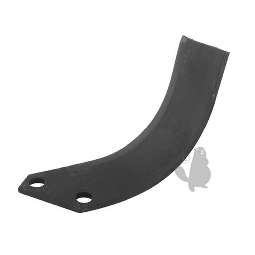 [140-7454L] Couteau de fraise gauche pour fraise arrière adaptable sur CARRARO - L: 160mm. Type labour., 1407454L, 140-7454L