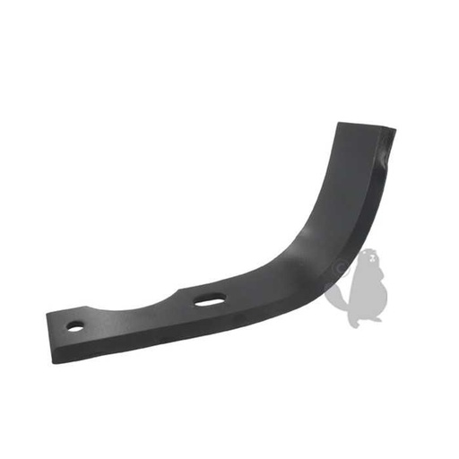 [140-4141R] Couteau de fraise droit pour motobineuse adaptable sur STAFOR PILOTE88 - L: 205mm. Type bêche., 1404141R, 140-4141R