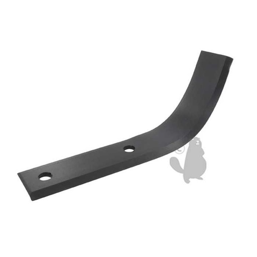 [140-4109R] Couteau de fraise droit pour motobineuse adaptable sur BOUYER - L: 240mm. Type labour., 1404109R, 140-4109R