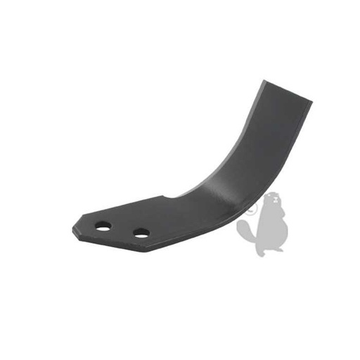 [140-4111L] Couteau de fraise gauche pour motobineuse adaptable sur FERRARI - L: 150mm. Type bineur., 1404111L, 140-4111L