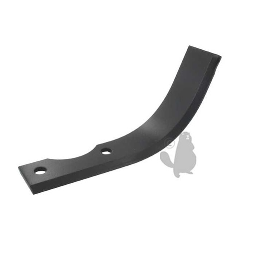 [140-4112R] Couteau de fraise droit pour motobineuse adaptable sur HAKO et FERRARI - L: 200mm. Type bineur., 1404112R, 140-4112R