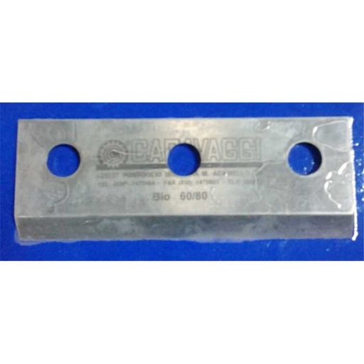 [013300800] Couteau broyeur CARAVAGGI a la pièce série bio 50-55-60-80 épaisseur de 4.4mm à 5.5mm, 37-013300800, 013300800, 0080-02-0006, CP10, 14426-1-2-82, CA001661
