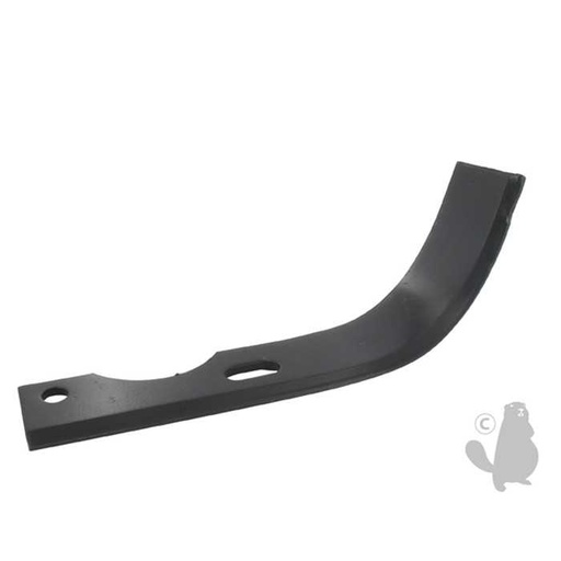 [140-4089R] Couteau de fraise universel droit pour motobineuse - L: 240mm. Type labour., 1404089R, 140-4089R
