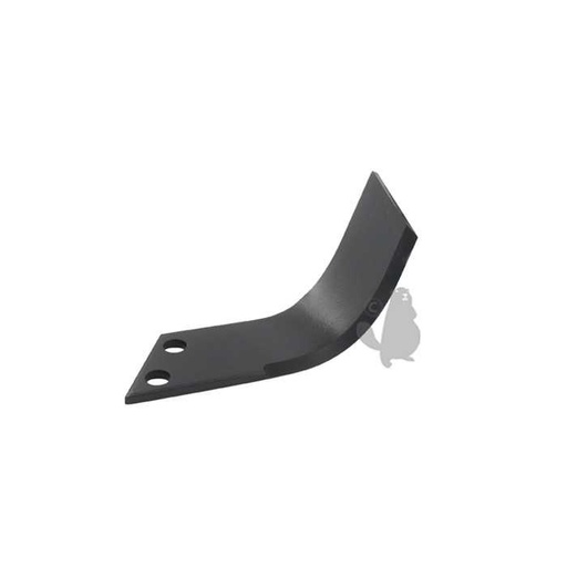 [140-4143R] Couteau de fraise droit pour motobineuse adaptable sur WOLSELEY - L: 166mm. Type labour., 1404143R, 140-4143R