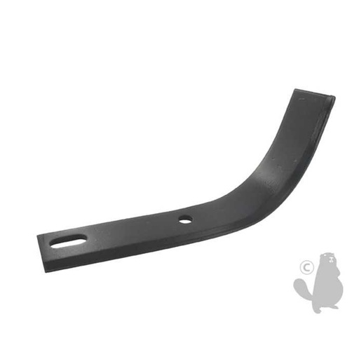 [140-4088R] Couteau de fraise universel droit pour motobineuse - L: 230mm. Type labour., 1404088R, 140-4088R