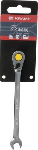 [1802030008KR] Clé mixte à cliquet, 8 mm, Kramp