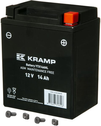[12N143AGMKR] Batterie 12V 14Ah 200A Gel Kramp