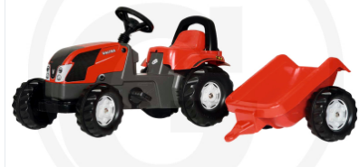 [600012527] Rolly Toys Tracteur avec remorque