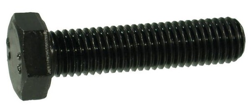 [9332480109B] Boulon hexagonal entièrement fileté M24x80 10.9 noir