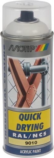 [07040] RAL 9010 spray acr. Blanc pur