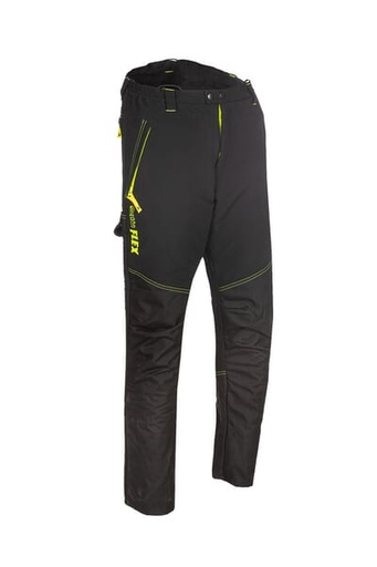 [1XRPA2PT3S] Pantalon anti-coupure, imperméable, S, Hi-Vis, noir, SIP