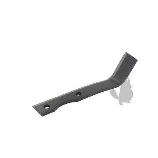 [140-4127L] Couteau de fraise gauche pour motobineuse adaptable sur STAUB - L: 170mm. Type cintré., 1404127L, 140-4127L