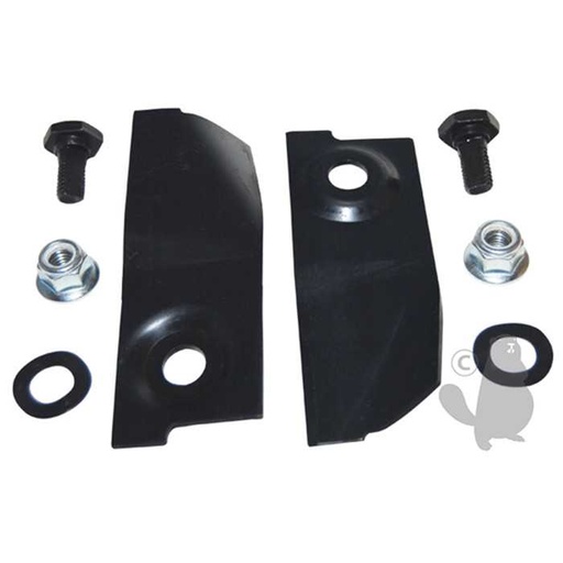 [767156-L:125M] Couteaux origine pour tondeuse MORISSON référence: 767156 - L: 125mm alésage: 13mm, 1104238, 110-4238