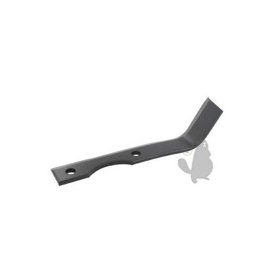[140-4104L] Couteau de fraise gauche pour motobineuse adaptable sur AGRIA - L: 175mm. Type sarcleur., 1404104L, 140-4104L