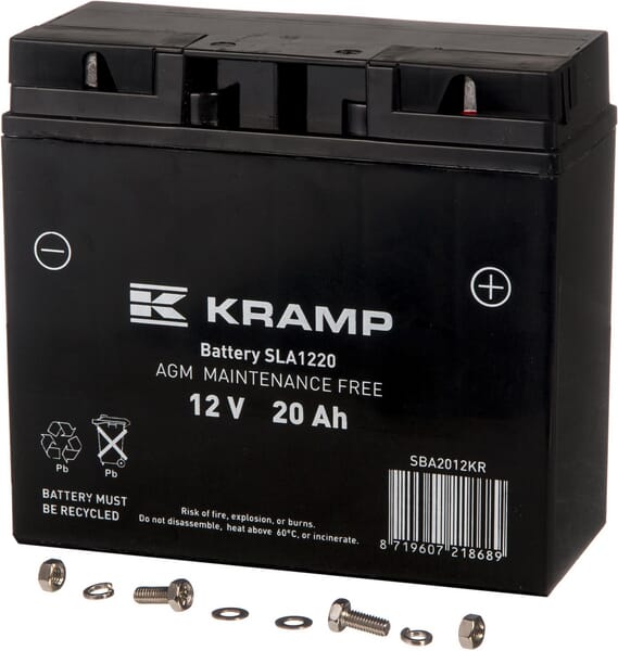 [SBA2012KR] Batterie 12V 20Ah 140A Kramp