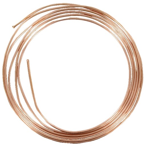 [RL05005] Tube cuiv. cond. frein 5mm 5m
