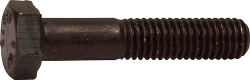 [9601012570109B] Boulon hexagonal pas fin partiellement fileté M10x1,25x70 10.9 noire