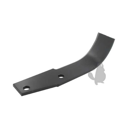 [140-4117L] Couteau de fraise gauche pour fraise arrière adaptable sur KRONE - L: 220mm. Type labour., 1404117L, 140-4117L
