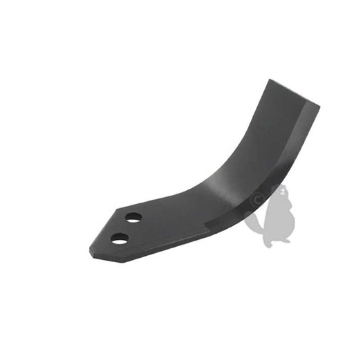 [140-4111R] Couteau de fraise droit pour motobineuse adaptable sur FERRARI - L: 150mm. Type bineur., 1404111R, 140-4111R