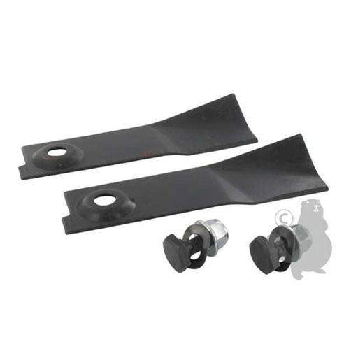 [767158-L:166M] Couteaux origine pour tondeuse MORISSON référence: 767158 - L: 166mm alésage: 13mm, 1104240, 110-4240