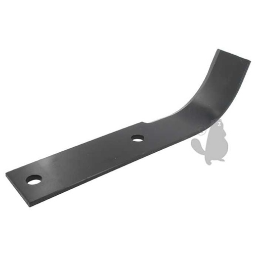 [140-4136L] Couteau de fraise gauche pour motobineuse adaptable sur STAUB - L: 260mm. Type bineur., 1404136L, 140-4136L