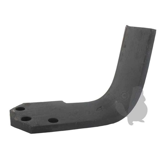 [140-7456L] Couteau de fraise gauche pour fraise arrière adaptable sur CARRARO - L: 180mm. Type labour., 1407456L, 140-7456L