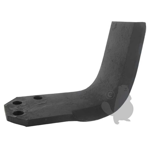 [140-7456R] Couteau de fraise droit pour fraise arrière adaptable sur CARRARO - L: 180mm. Type labour., 1407456R, 140-7456R