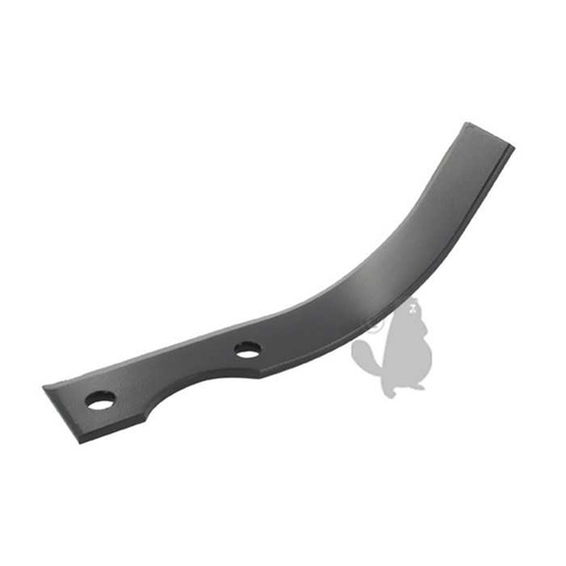 [140-4112L] Couteau de fraise gauche pour motobineuse adaptable sur HAKO et FERRARI - L: 200mm. Type bineur., 1404112L, 140-4112L