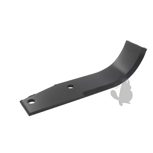 [140-4117R] Couteau de fraise droit pour fraise arrière adaptable sur KRONE - L: 220mm. Type labour., 1404117R, 140-4117R