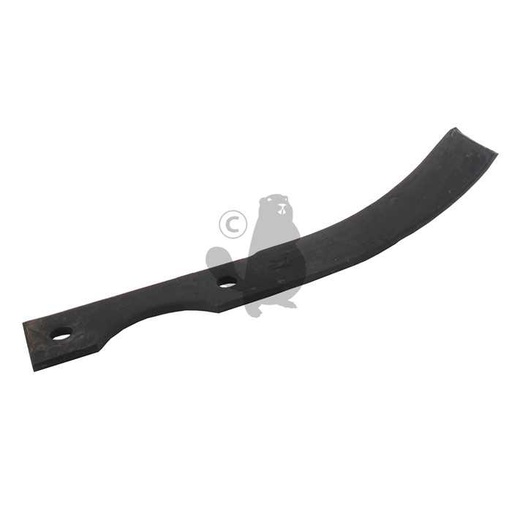 [616-113.] Couteau de fraise gauche pour motobineuse adaptable sur AGRIA - L: 198 mm alésage: diam 8 5 mm en, 1407486L, 140-7486L