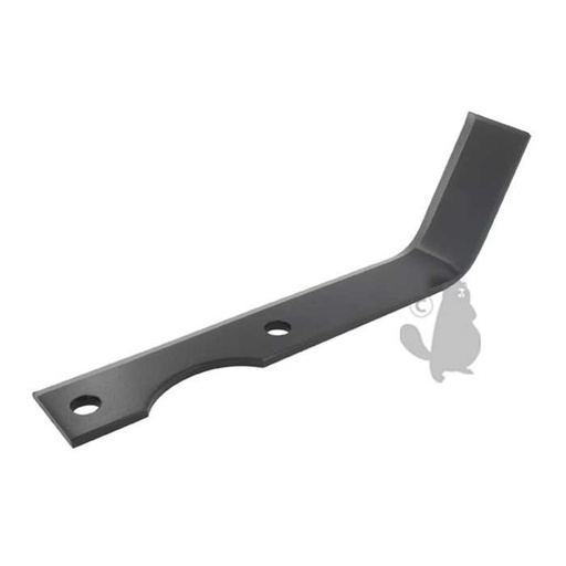 [140-4115L] Couteau de fraise gauche pour motobineuse adaptable sur ISEKI - L: 240mm. Type sarcleur., 1404115L, 140-4115L